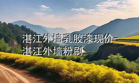 湛江外墻乳膠漆現價-湛江外墻粉刷