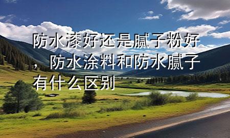 防水漆好還是膩?zhàn)臃酆茫浪苛虾头浪佔(zhàn)佑惺裁磪^(qū)別
