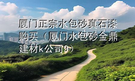 廈門正宗水包砂真石漆購買（廈門水包砂金 鼎建材k公司9）