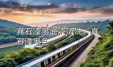 真石漆黑底漆清洗，真石漆黑色