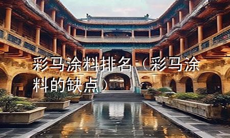 彩馬涂料排名（彩馬涂料的缺點(diǎn)）