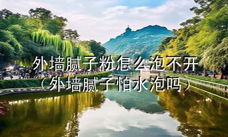 外墻膩子粉怎么泡不開（外墻膩子怕水泡嗎）