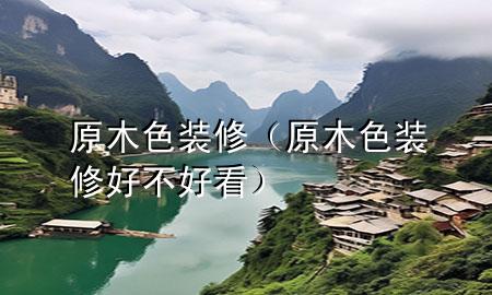 原木色裝修（原木色裝修好不好看）
