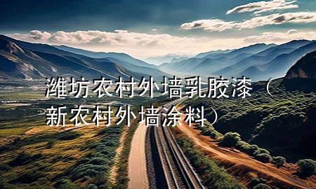 濰坊農(nóng)村外墻乳膠漆（新農(nóng)村外墻涂料）