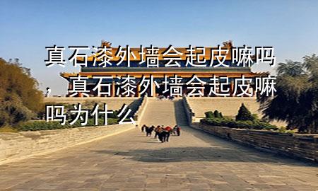 真石漆外墻會起皮嘛嗎，真石漆外墻會起皮嘛嗎為什么