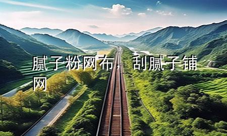 膩子粉網(wǎng)布，刮膩子鋪網(wǎng)