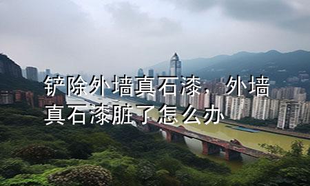 鏟除外墻真石漆，外墻真石漆臟了怎么辦